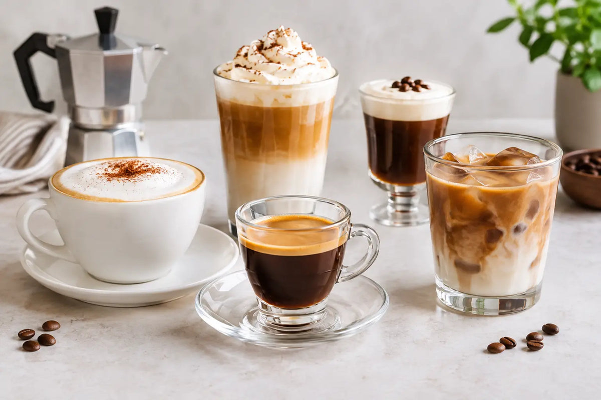 7 einfache Kaffeerezepte mit Espresso zuhause