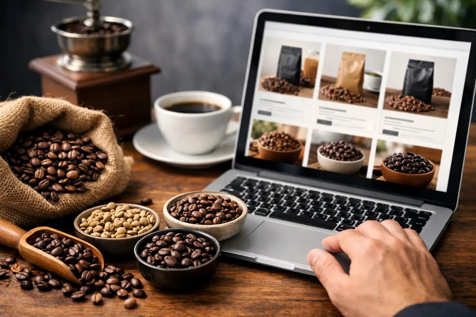 Leitfaden: Kaffeebohnen online auswählen