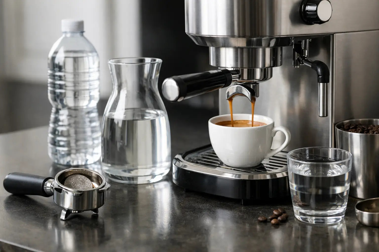 Welches Wasser für Espresso zuhause?