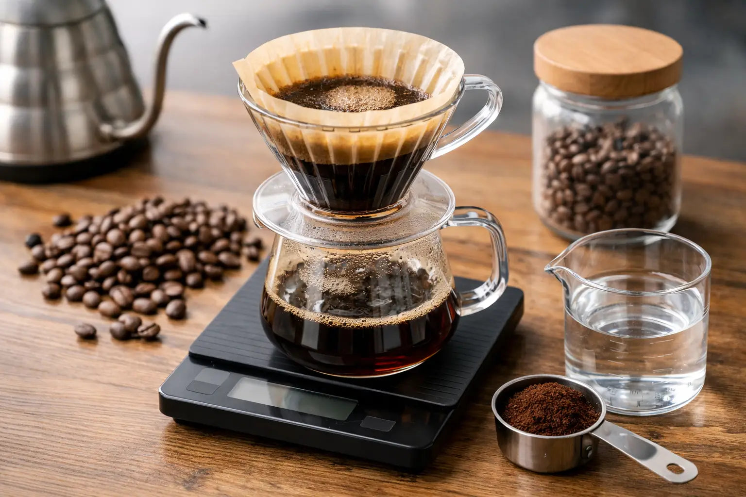 Guide: Kaffee Brühverhältnis einfach berechnen