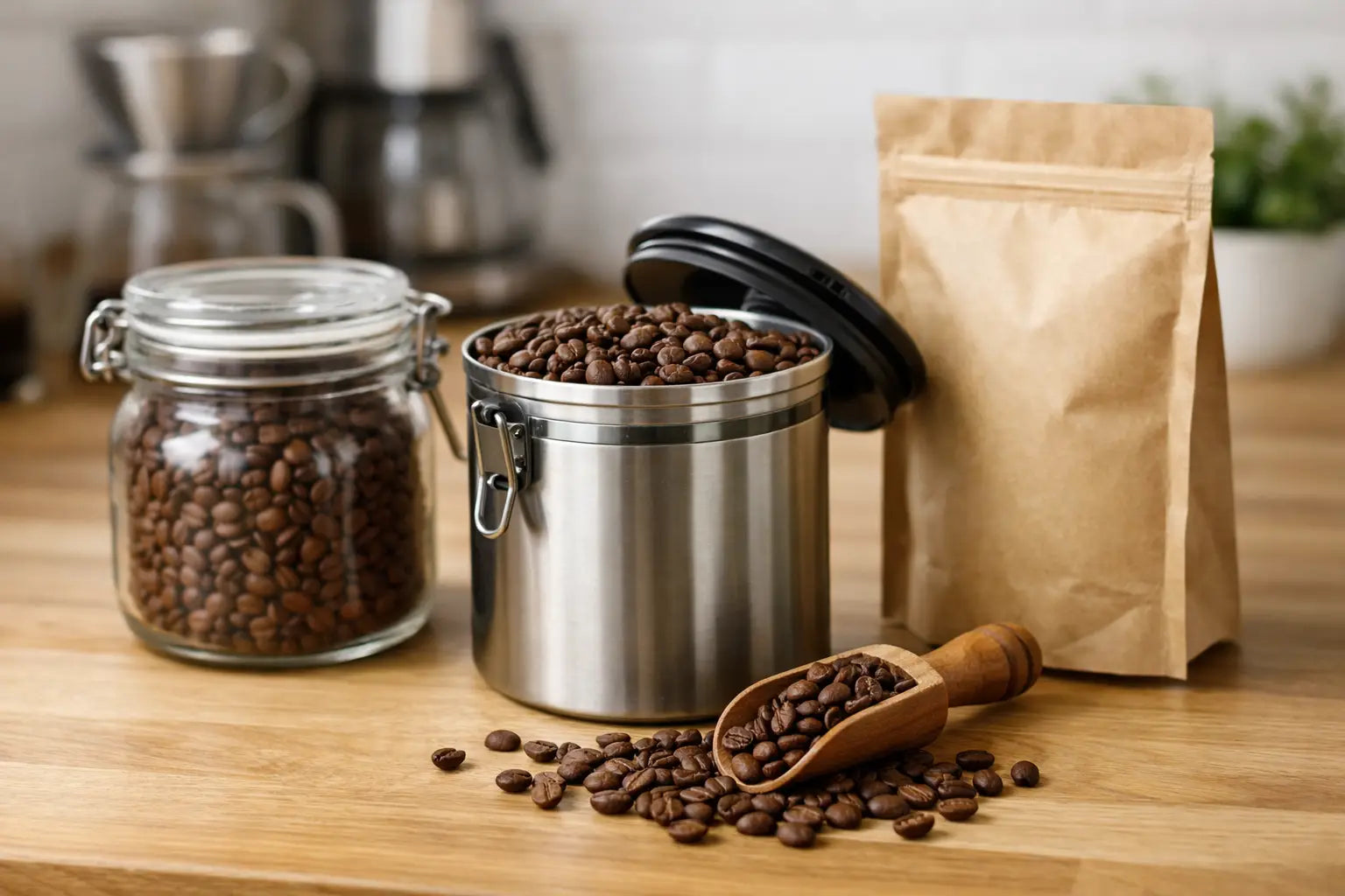 Kaffeebohnen richtig zuhause lagern und Aroma schützen