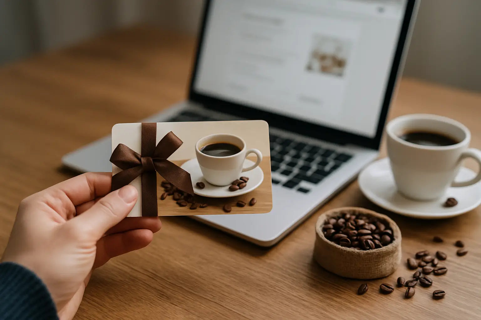 Kaffee-Geschenkgutschein online: so klappt’s