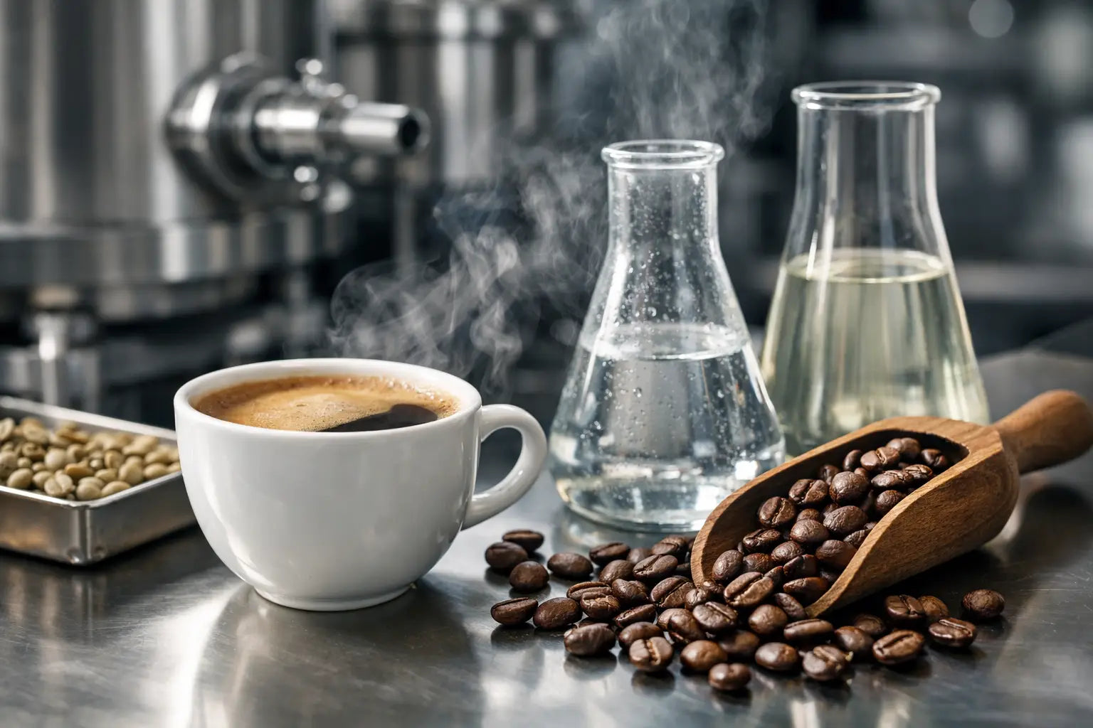 Leitfaden zur Entkoffeinierung von Kaffee