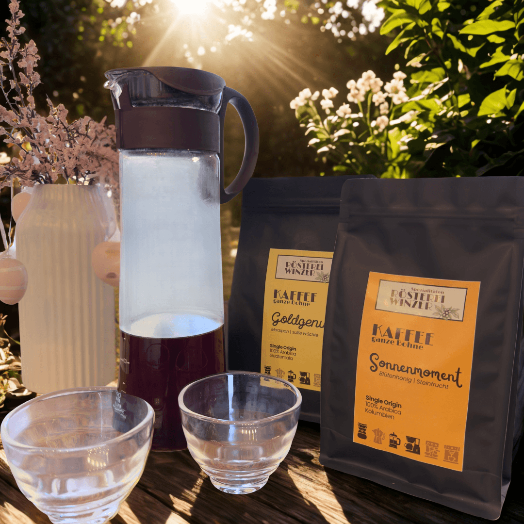 Rösterei Winzer Cold Brew Sommer Bundle, erfrischender Coldbrew Komplettset