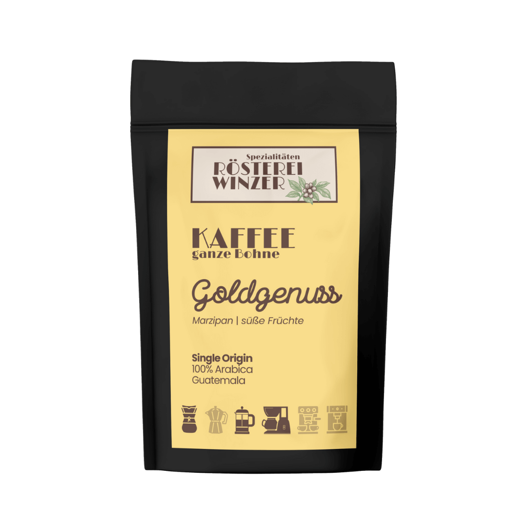 Guatemala, ganze Bohne, Marzipan, klare Süße, Fruchtnoten