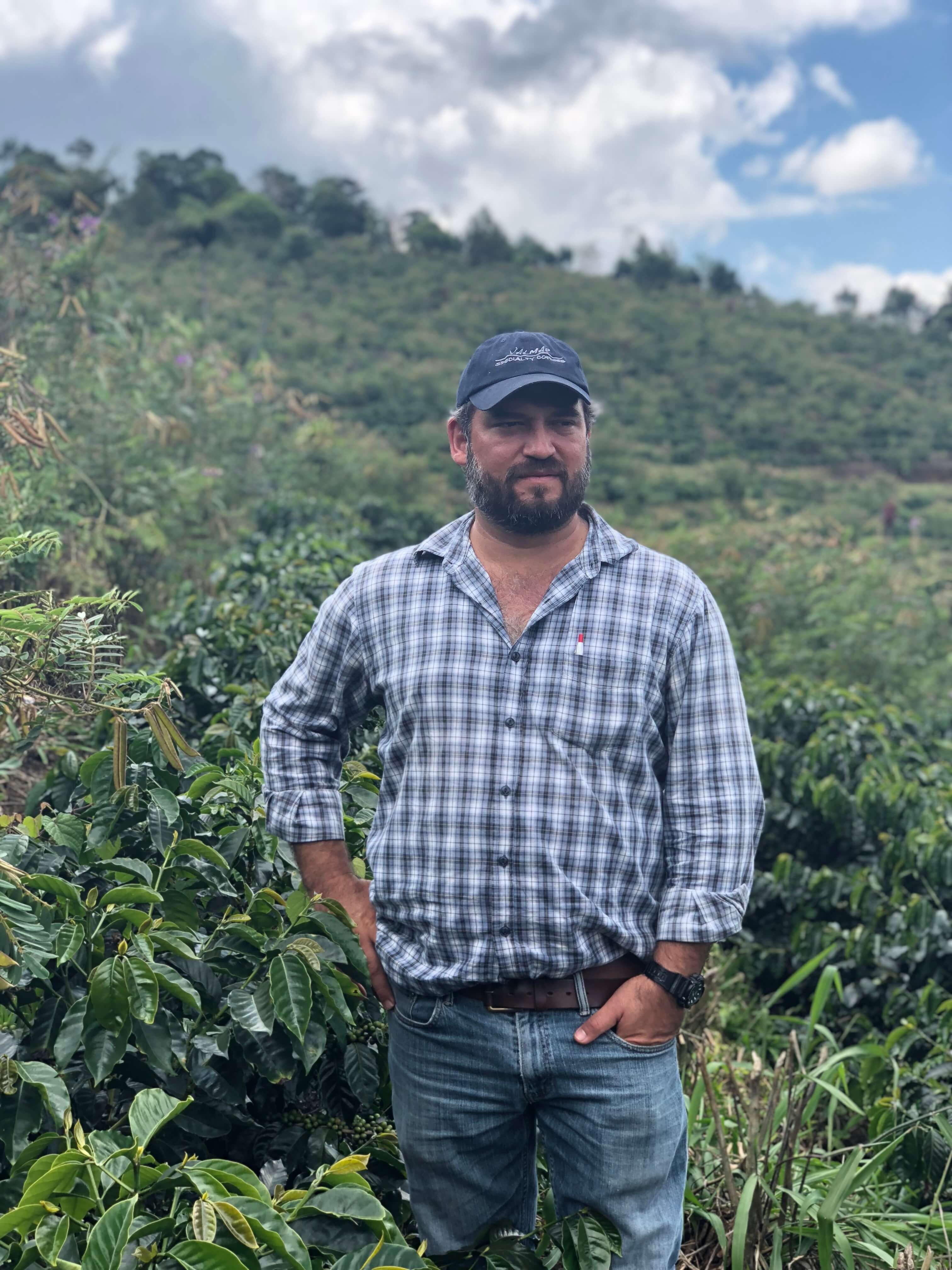 Luis Valdes, Kaffeebauer in Guatemala