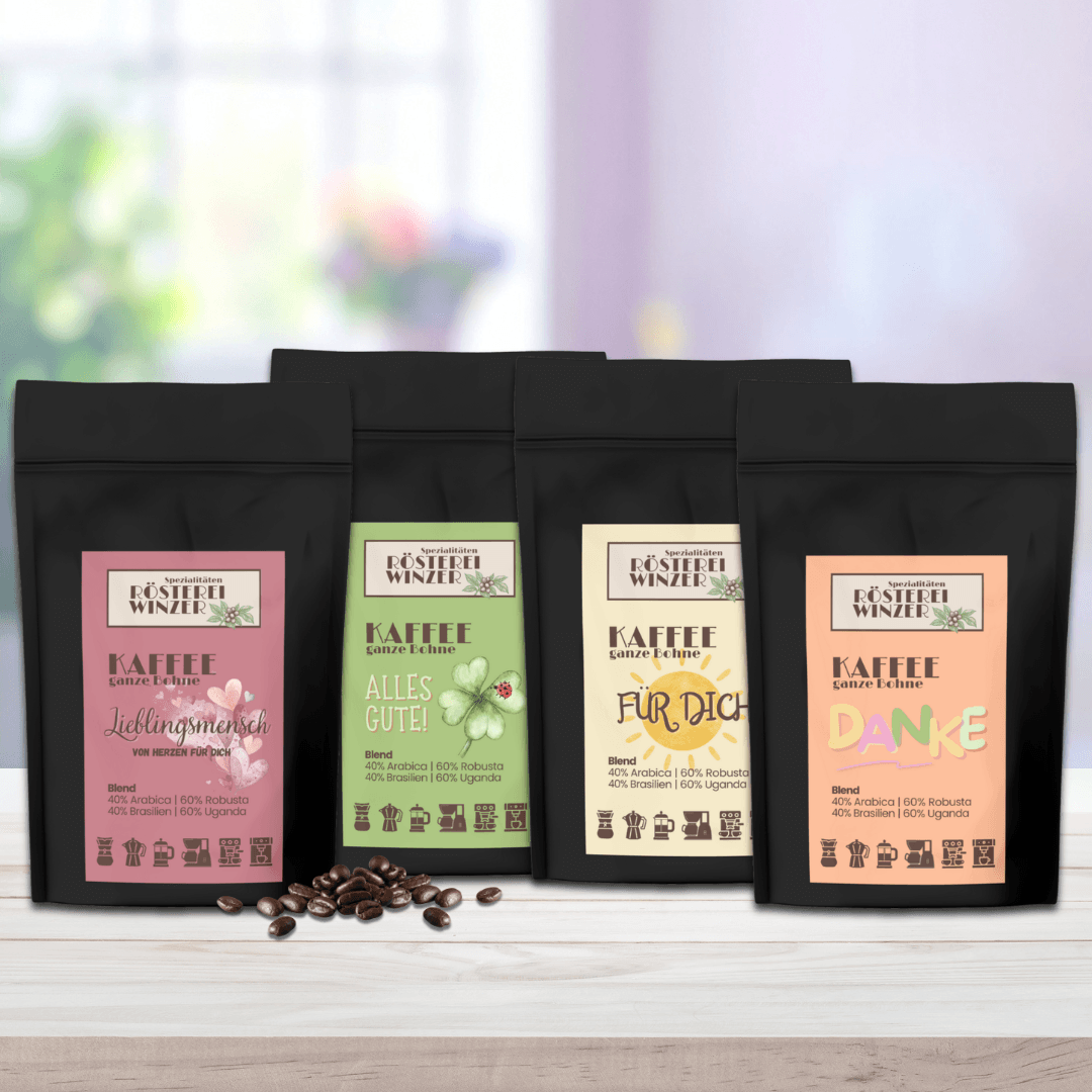 Rösterei Winzer Lieblingskaffee, Geschenk Kaffees, das perfekte Geschenk für Lieblingsmensch, Für dich, als Danke und Alles Gute