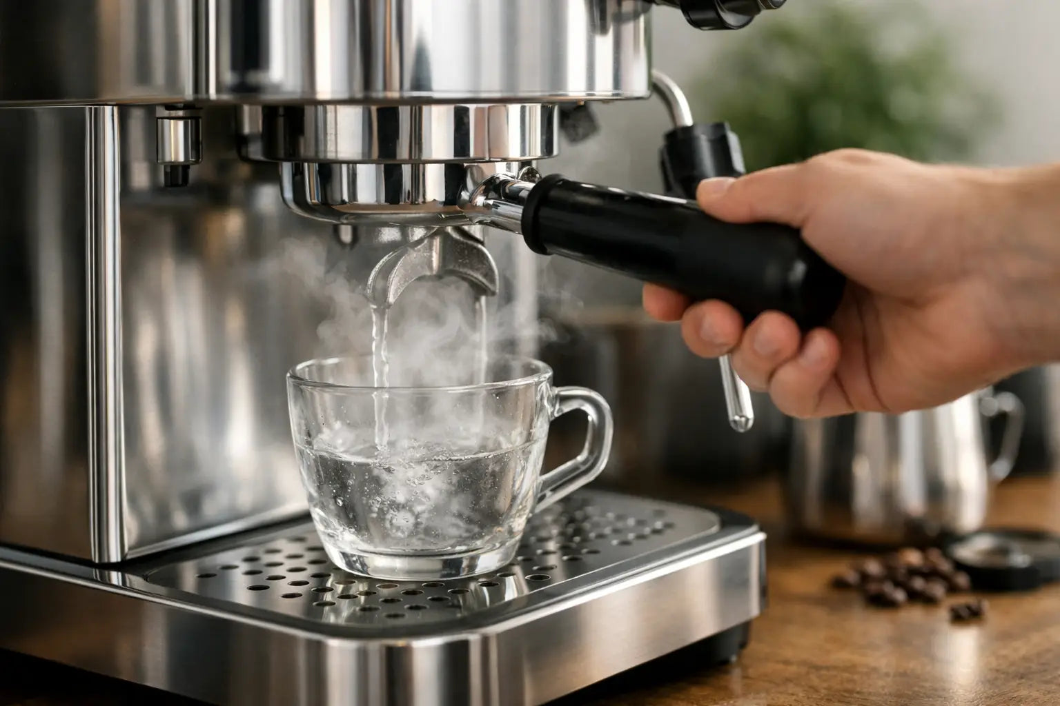 Espressomaschine richtig vorheizen für besseren Espresso