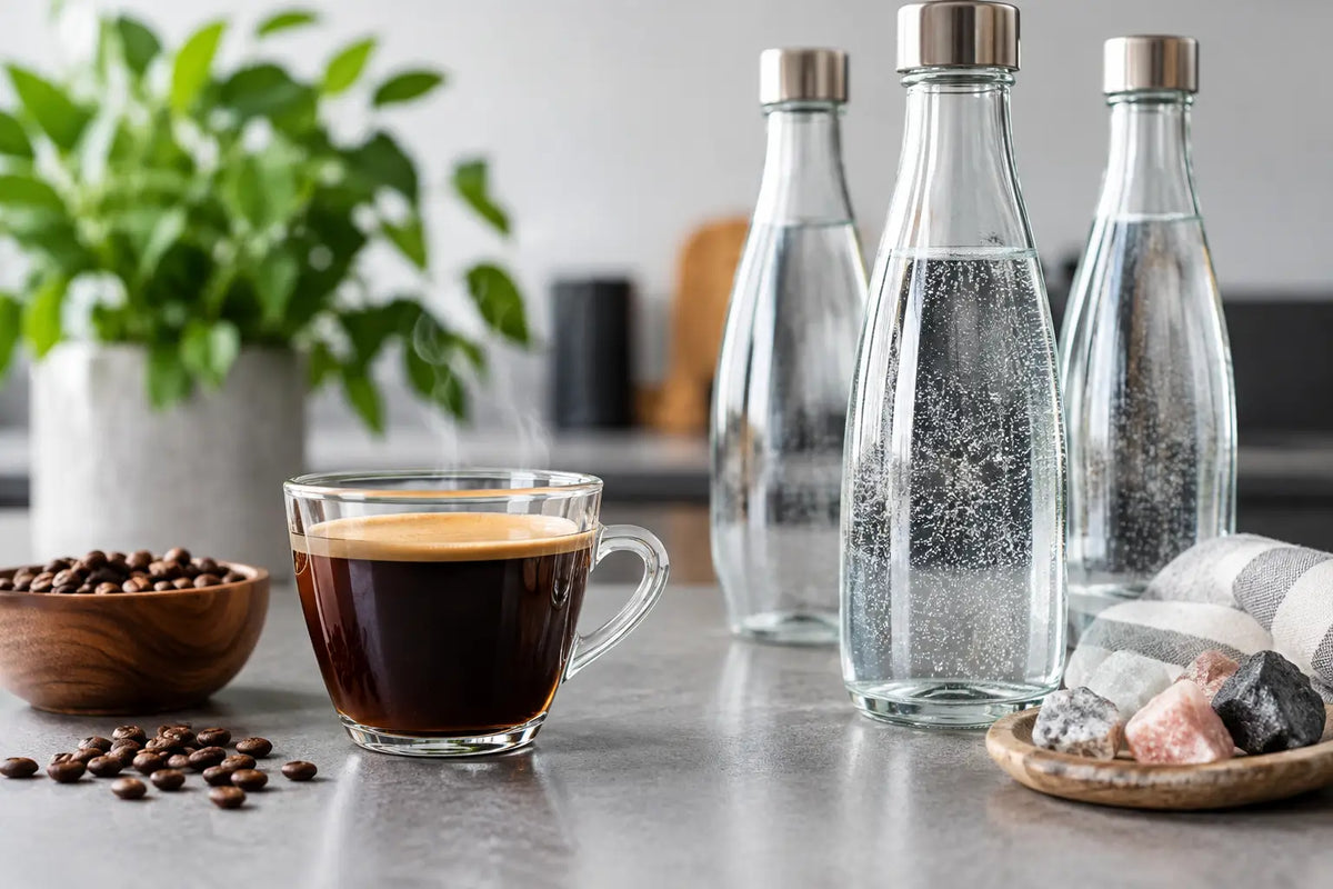 Kaffeewasser Mineralien richtig wählen