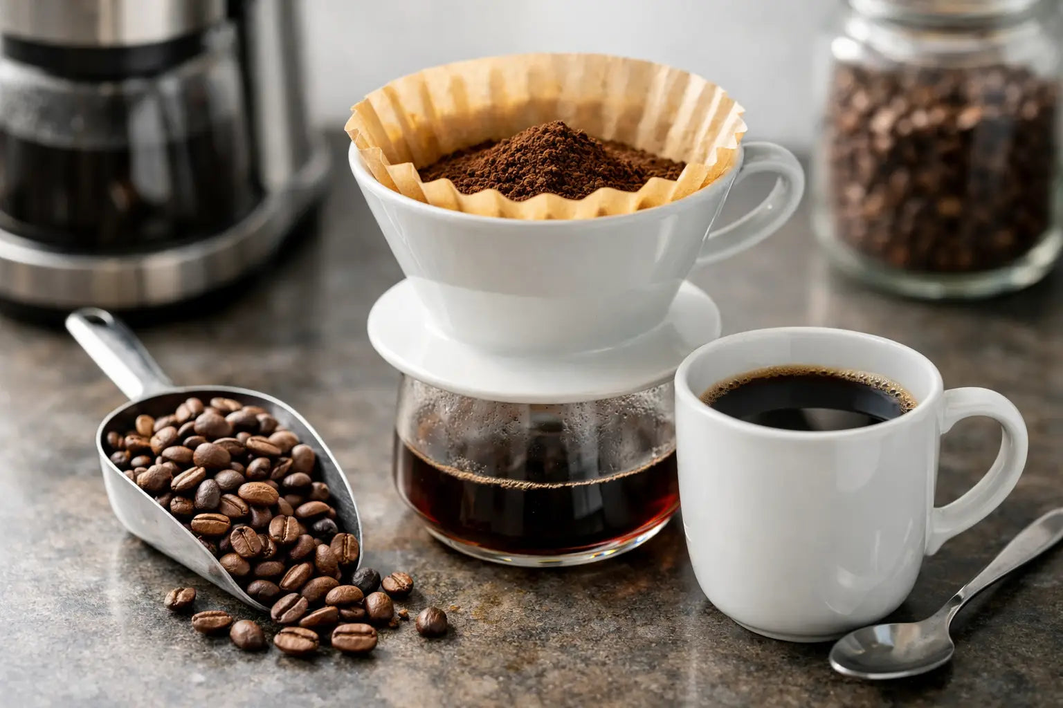 Wie viel Kaffee pro Tasse filtern?