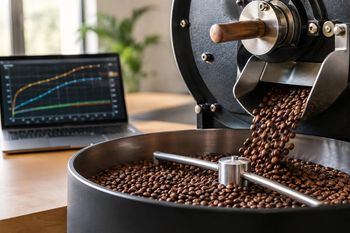 Kaffeeröstung Temperaturkurven verstehen