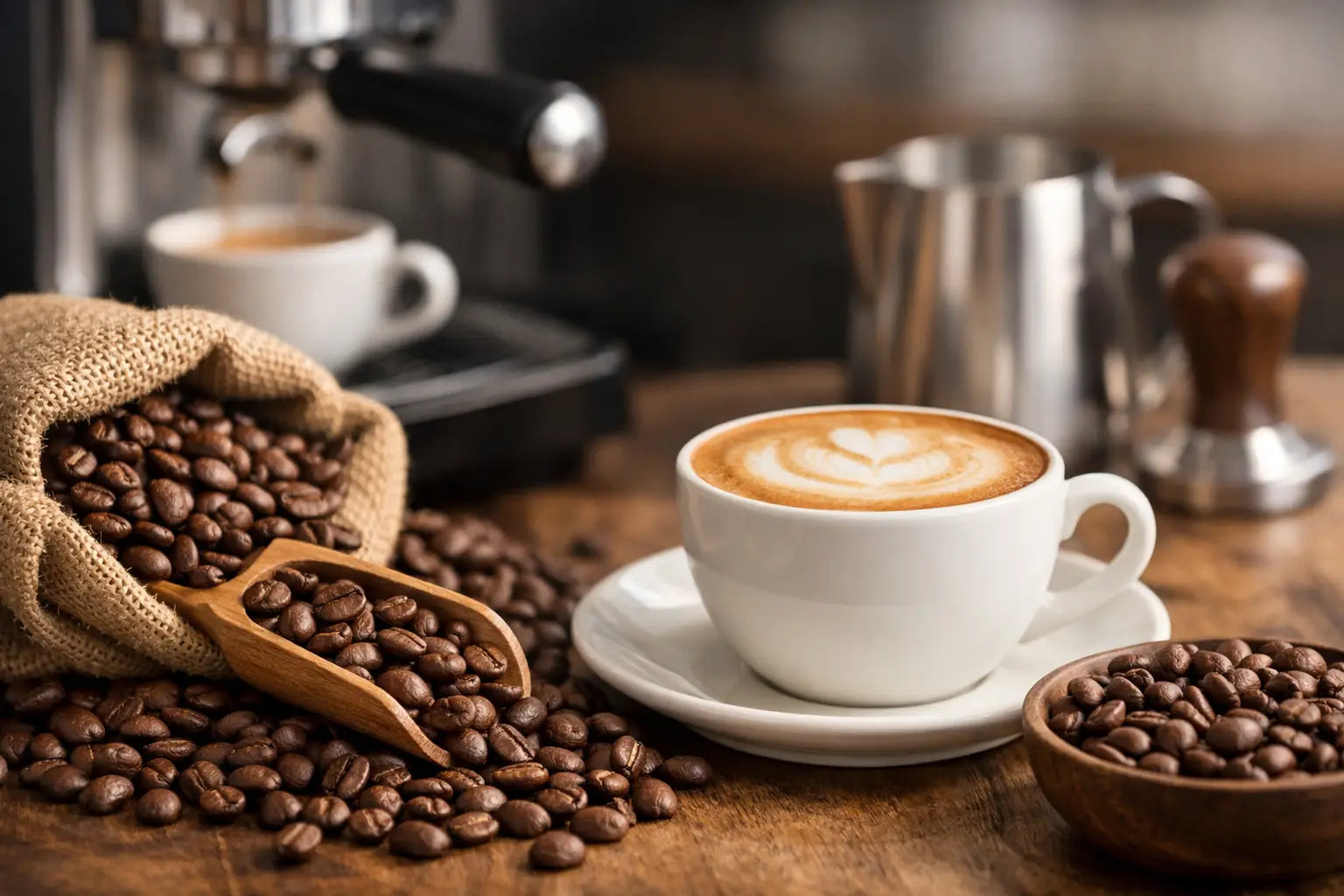 Espresso Bohnen für Cappuccino cremig wählen