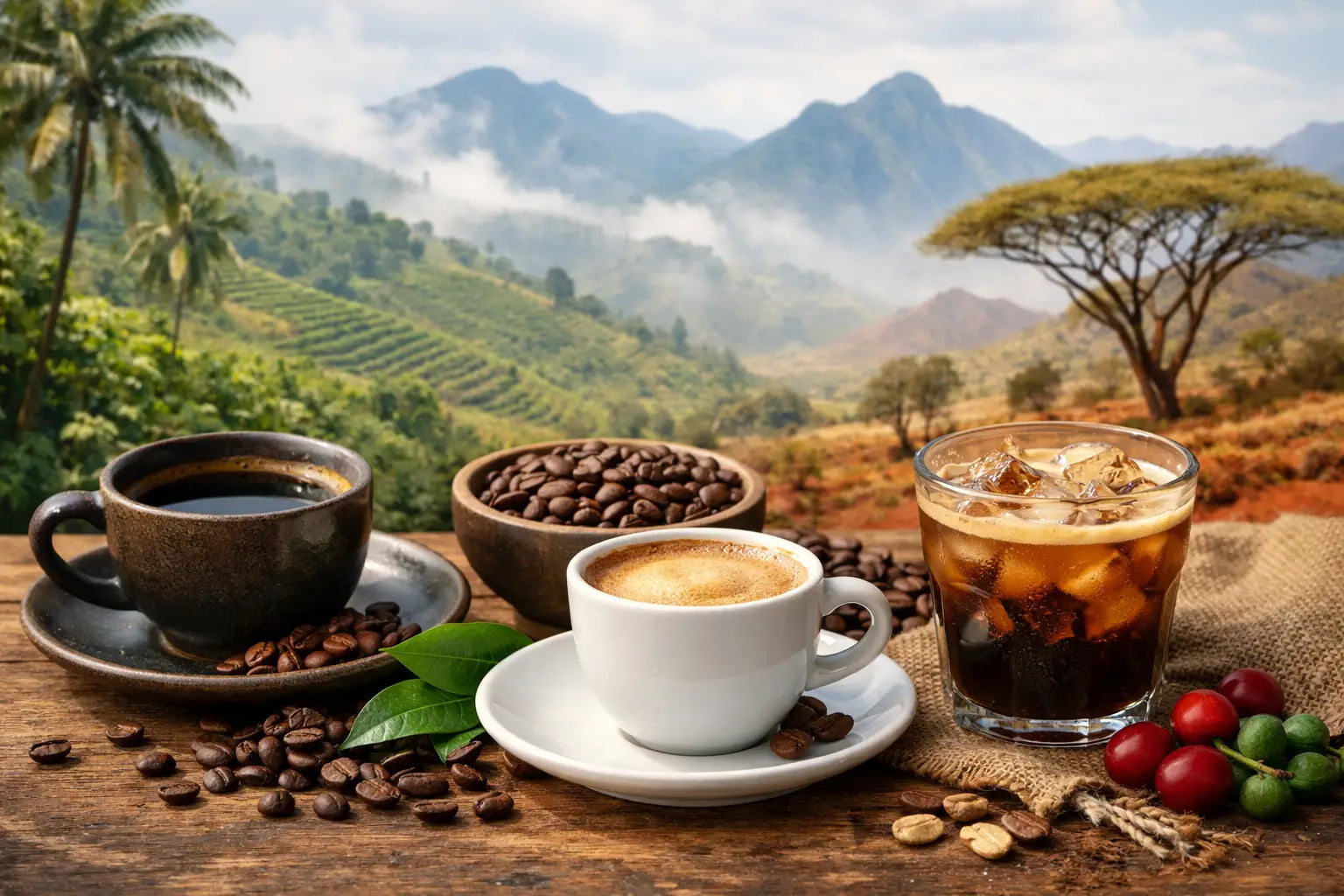Kaffee Sorten nach Herkunft erklärt