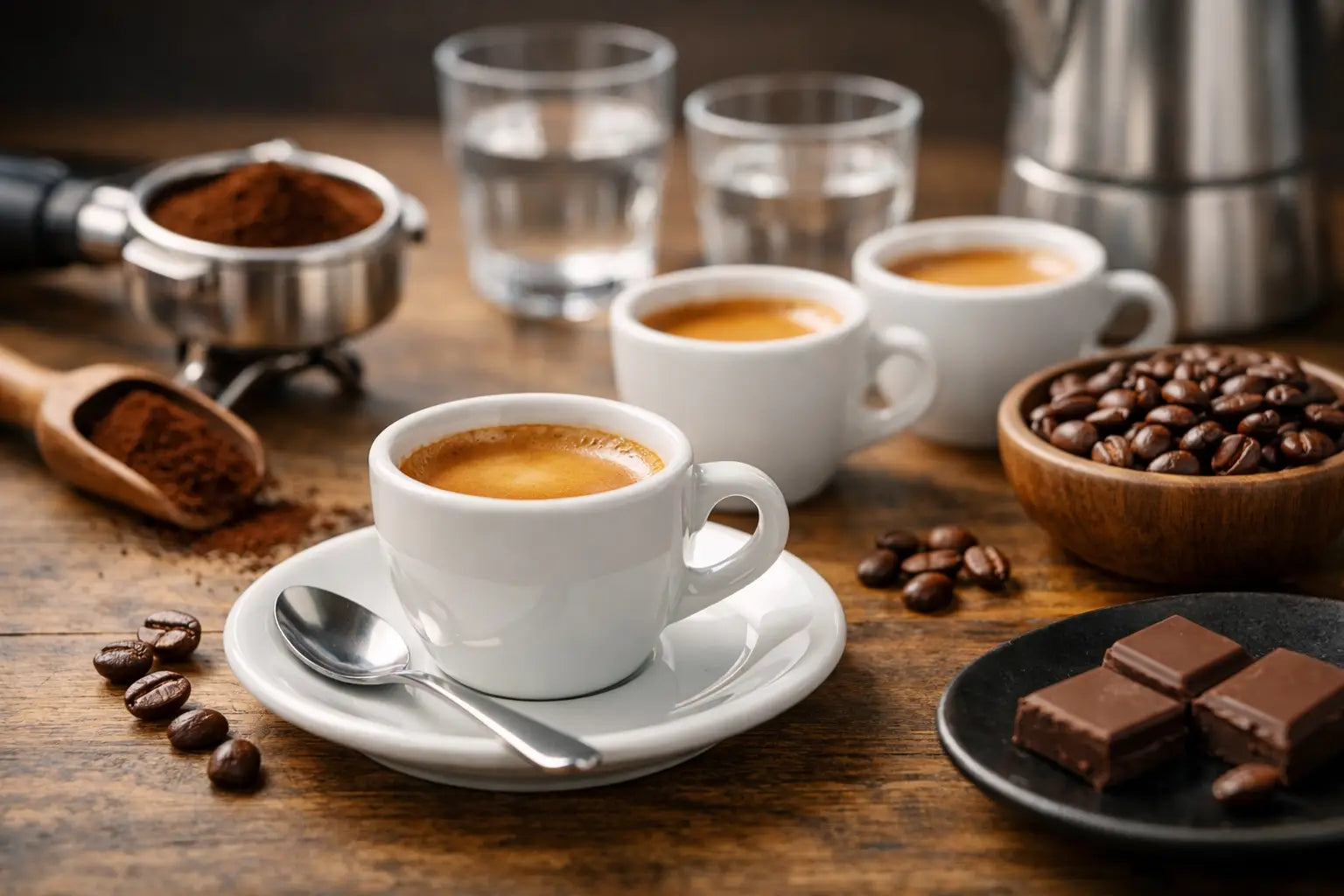 Koffeinfreier Espresso im Geschmackstest