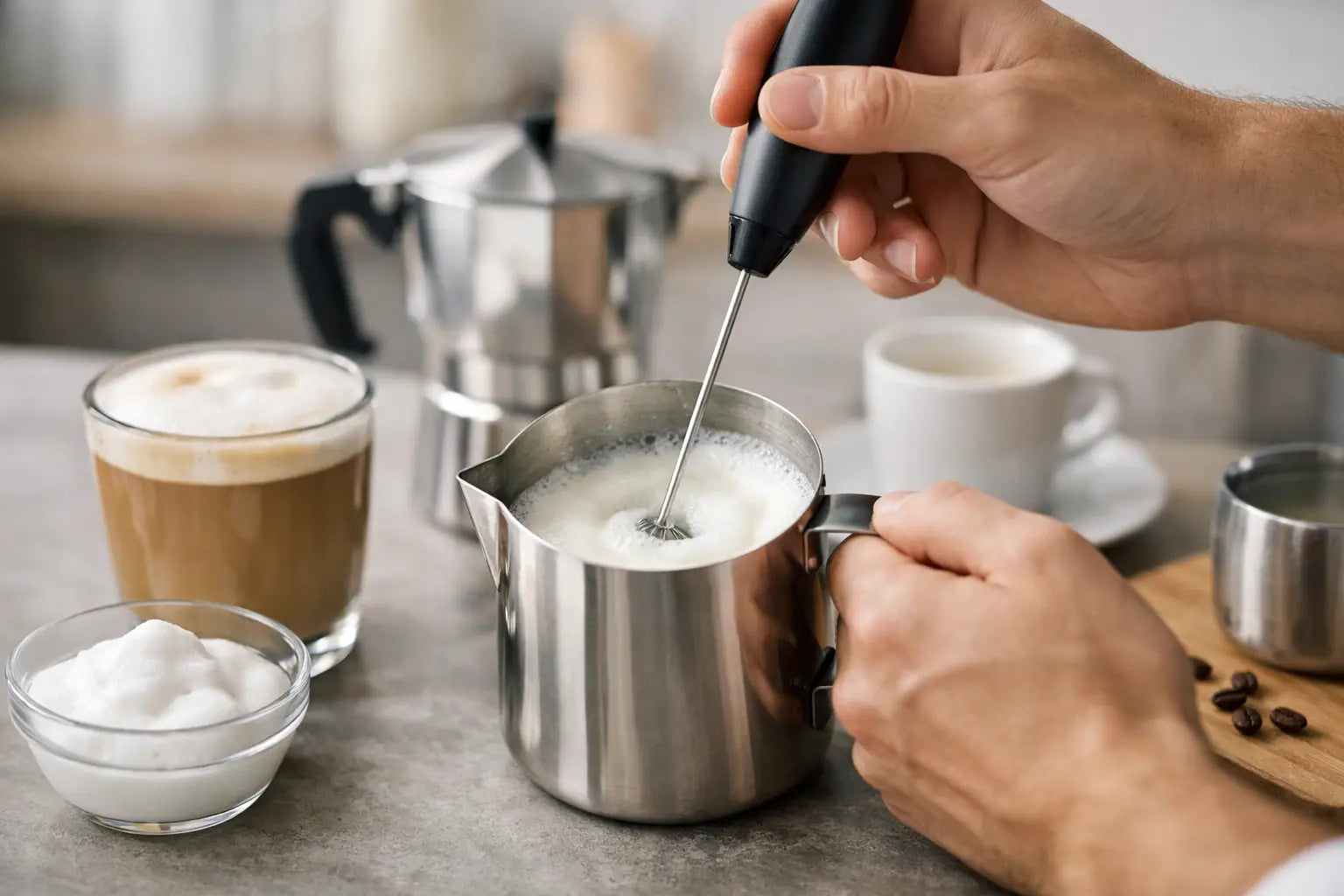 Milch aufschäumen ohne Barista - so klappt’s