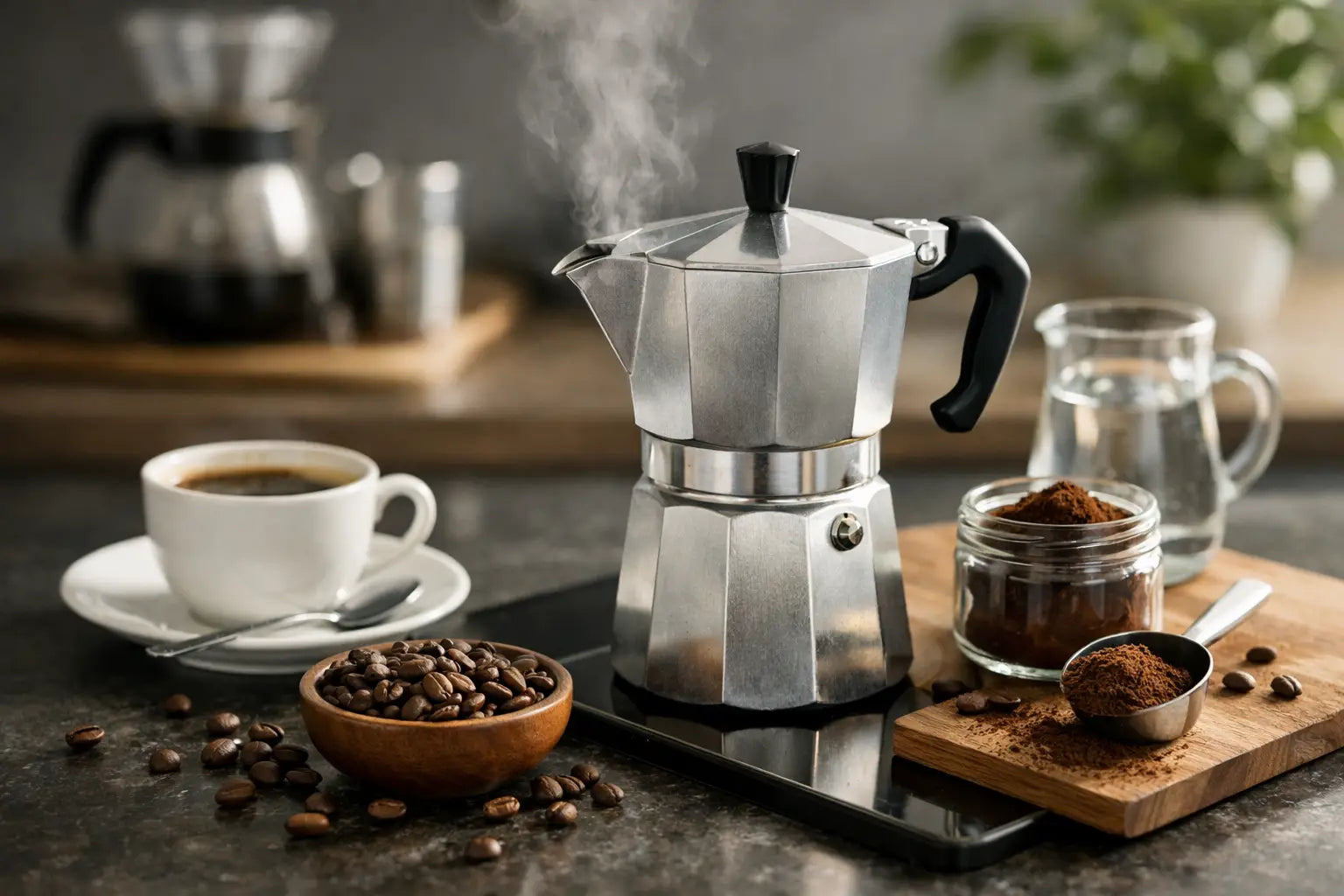 Moka Pot Kaffee zubereiten leicht gemacht