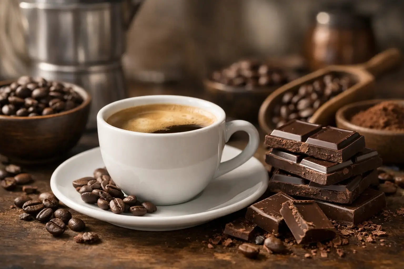 Schokoladiger Kaffee ohne Säure richtig wählen