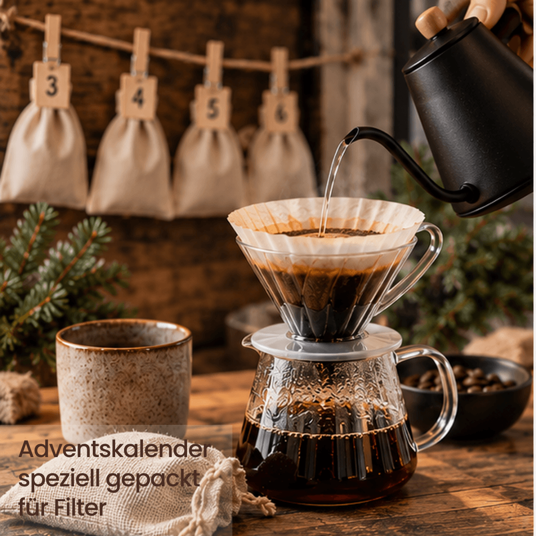 DER Kaffee-Adventskalender für Filterkaffee 2026 – 24 Genussmomente