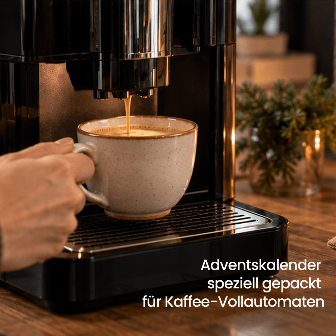 DER Kaffee-Adventskalender für Vollautomaten 2026 – 24 Genussmomente