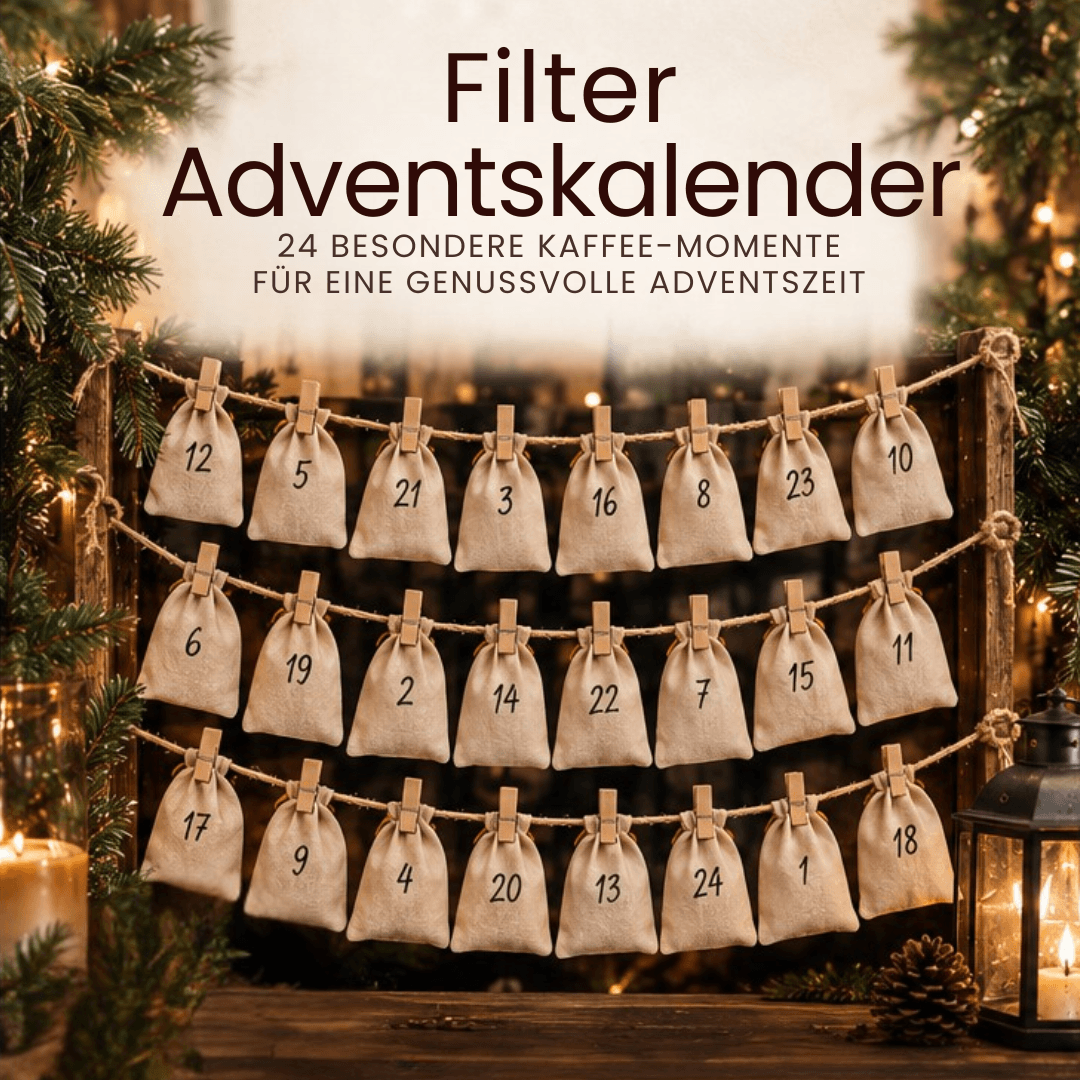 DER Kaffee-Adventskalender für Filterkaffee 2026 – 24 Genussmomente