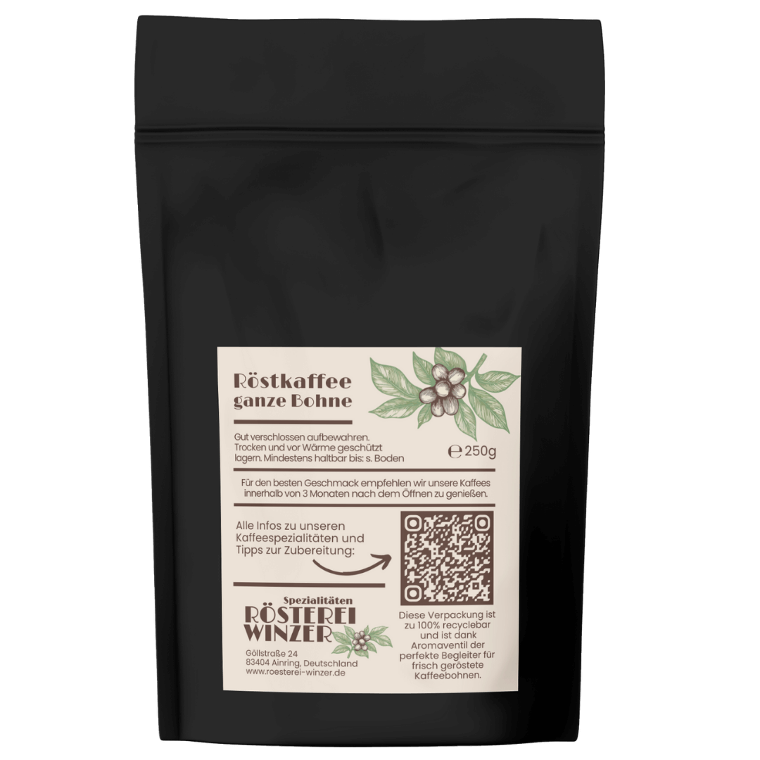 Spezialitäten Kaffee, ganze Bohne, 250g kaufen, Rösterei Winzer