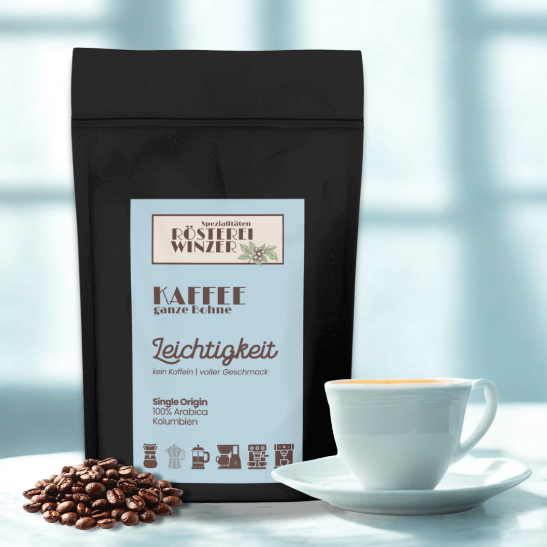 Leichtigkeit, koffeinfreier kolumbianischer Kaffee mit vollem Geschmack kaufen