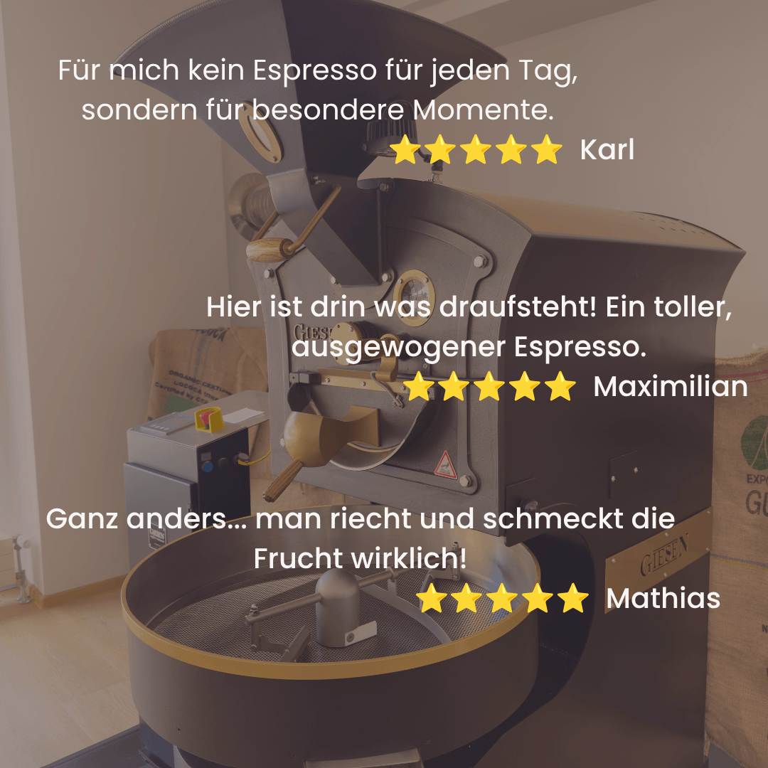 Samtgold Espresso - Ein fruchtiges Erlebnis für wahre Kenner